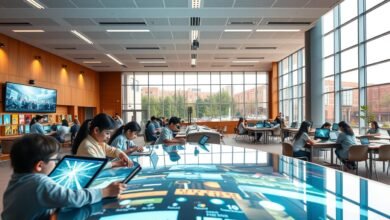 Tren Pendidikan 2025 - sistem pendidikan di Indonesia diperkirakan akan mengalami perubahan signifikan dengan adopsi Pembelajaran Hybrid sebagai standar baru. Pembelajaran Hybrid, yang memadukan antara pembelajaran tatap muka dan daring, diharapkan dapat meningkatkan kualitas pendidikan dengan memanfaatkan teknologi modern secara efektif. Dengan demikian, sekolah-sekolah di Indonesia dapat memberikan pengalaman belajar yang lebih fleksibel dan interaktif bagi siswa. Poin Kunci Mengenal konsep Pembelajaran Hybrid dan manfaatnya. Cara mengimplementasikan Pembelajaran Hybrid di sekolah. Peran teknologi dalam meningkatkan kualitas pendidikan. Kelebihan Pembelajaran Hybrid dibandingkan metode tradisional. Tantangan yang mungkin dihadapi dalam adopsi Pembelajaran Hybrid . 1. Apa Itu Pembelajaran Hybrid? Dengan kemajuan teknologi, Pembelajaran Hybrid menjadi pilihan utama dalam meningkatkan kualitas pendidikan. Pembelajaran Hybrid adalah metode pembelajaran yang mengintegrasikan pembelajaran tatap muka dan daring untuk menciptakan pengalaman belajar yang lebih fleksibel dan efektif. Definisi Pembelajaran Hybrid Pembelajaran Hybrid dapat didefinisikan sebagai pendekatan pendidikan yang memadukan interaksi langsung di kelas dengan aktivitas pembelajaran online. Dengan demikian, siswa dapat belajar secara mandiri melalui platform digital sambil tetap memiliki kesempatan untuk berinteraksi langsung dengan guru dan teman-teman sekelas. Menurut "Pendidikan adalah apa yang tersisa setelah seseorang melupakan apa yang telah dipelajari di sekolah." - Albert Einstein , Pembelajaran Hybrid mempersiapkan siswa untuk menghadapi masa depan dengan keterampilan yang relevan. Sejarah dan Perkembangan Pembelajaran Hybrid telah berkembang seiring dengan kemajuan teknologi pendidikan. Awalnya, pembelajaran daring digunakan sebagai pelengkap pembelajaran tatap muka. Namun, seiring waktu, keduanya menjadi semakin terintegrasi, membentuk model Pembelajaran Hybrid yang kita kenal sekarang. Perkembangan teknologi digital memungkinkan akses yang lebih luas ke sumber daya pendidikan. Integrasi antara pembelajaran daring dan tatap muka meningkatkan fleksibilitas. Penggunaan perangkat mobile dan aplikasi pendidikan mendukung Pembelajaran Hybrid. Manfaat Pembelajaran Hybrid Pembelajaran Hybrid menawarkan berbagai manfaat, termasuk: Peningkatan fleksibilitas dalam belajar, memungkinkan siswa untuk mengatur waktu dan tempat belajar mereka. Peningkatan partisipasi siswa melalui diskusi online dan tatap muka. Kemampuan untuk menyesuaikan materi pembelajaran dengan kebutuhan individu siswa. Dengan demikian, Pembelajaran Hybrid bukan hanya sekedar metode pembelajaran, tetapi merupakan inovasi pendidikan yang membuka peluang baru dalam meningkatkan kualitas belajar mengajar. 2. Mengapa Pembelajaran Hybrid Penting di 2025? Di era digital ini, Pembelajaran Hybrid menawarkan solusi inovatif untuk meningkatkan kualitas pendidikan. Dengan mengintegrasikan teknologi dan metode pembelajaran tradisional, Pembelajaran Hybrid dapat memberikan pengalaman belajar yang lebih interaktif dan menarik. Dampak Teknologi dalam Pendidikan Teknologi telah membawa perubahan signifikan dalam dunia pendidikan. Dengan adanya platform pembelajaran digital, siswa dapat mengakses materi pelajaran kapan saja dan di mana saja. Hal ini memungkinkan fleksibilitas yang lebih besar dalam proses belajar. Manfaat teknologi dalam Pembelajaran Hybrid meliputi: Akses ke sumber daya pendidikan yang lebih luas Pembelajaran yang lebih interaktif dengan multimedia Kemampuan untuk memantau kemajuan siswa secara real-time Respons Terhadap Kebutuhan Siswa Pembelajaran Hybrid juga responsif terhadap kebutuhan siswa yang beragam. Dengan adanya komponen daring dan tatap muka, siswa dapat belajar dengan cara yang paling efektif bagi mereka. Kebutuhan Siswa Respons Pembelajaran Hybrid Siswa yang membutuhkan fleksibilitas Pembelajaran daring yang dapat diakses kapan saja Siswa yang membutuhkan interaksi langsung Sesi tatap muka untuk diskusi dan kegiatan kolaboratif Menghadapi Tantangan Global Pembelajaran Hybrid juga mempersiapkan siswa untuk menghadapi tantangan global. Dengan keterampilan teknologi yang ditingkatkan, siswa dapat bersaing dalam lingkungan global yang semakin kompetitif. Transformasi pendidikan melalui Pembelajaran Hybrid membantu menciptakan generasi yang siap menghadapi masa depan. 3. Komponen Utama Pembelajaran Hybrid Pembelajaran Hybrid menjadi semakin penting di era digital ini. Mengintegrasikan teknologi dan metode tradisional, Pembelajaran Hybrid menawarkan solusi pendidikan yang efektif. Untuk memahami bagaimana Pembelajaran Hybrid bekerja, kita perlu melihat komponen-komponen utamanya. Pembelajaran Daring Pembelajaran daring adalah salah satu komponen utama Pembelajaran Hybrid. Dengan memanfaatkan platform digital, siswa dapat mengakses materi pelajaran kapan saja dan di mana saja. Pembelajaran online memungkinkan fleksibilitas yang tinggi, sehingga siswa dapat belajar sesuai dengan kecepatan mereka sendiri. Platform pembelajaran daring juga menyediakan berbagai sumber daya, seperti video, artikel, dan kuis interaktif, yang dapat meningkatkan keterlibatan siswa. Selain itu, pembelajaran online memungkinkan guru untuk memantau kemajuan siswa secara real-time dan memberikan umpan balik yang tepat waktu. Pembelajaran Tatap Muka Pembelajaran tatap muka adalah komponen lain yang sangat penting dalam Pembelajaran Hybrid. Interaksi langsung antara guru dan siswa memungkinkan terjadinya diskusi yang lebih mendalam dan pemahaman yang lebih baik tentang materi pelajaran. Di dalam kelas, siswa dapat berpartisipasi dalam diskusi, melakukan eksperimen, dan berkolaborasi dengan teman-teman mereka. Pembelajaran tatap muka juga memungkinkan guru untuk memberikan perhatian yang lebih personal kepada siswa yang membutuhkannya. Keterpaduan Antara Daring dan Offline Keterpaduan antara pembelajaran daring dan tatap muka adalah kunci keberhasilan Pembelajaran Hybrid. Dengan menggabungkan kelebihan dari kedua metode tersebut, Pembelajaran Hybrid menciptakan pengalaman belajar yang seimbang dan efektif. Sebagai contoh, siswa dapat mempelajari materi dasar secara daring sebelum datang ke kelas, sehingga waktu tatap muka dapat digunakan untuk diskusi dan aplikasi konsep yang telah dipelajari. Dengan demikian, siswa dapat memperoleh manfaat maksimal dari kedua pendekatan tersebut. 4. Peran Teknologi dalam Pembelajaran Hybrid Teknologi memainkan peran penting dalam mendukung Pembelajaran Hybrid di era digital ini. Dengan adanya teknologi, proses belajar mengajar dapat dilakukan dengan lebih efektif dan fleksibel. Platform Pembelajaran Digital Platform pembelajaran digital menjadi salah satu komponen utama dalam Pembelajaran Hybrid. Platform ini memungkinkan guru untuk mengunggah materi, memberikan tugas, dan berinteraksi dengan siswa secara online. Beberapa contoh platform yang populer digunakan antara lain Google Classroom, Microsoft Teams, dan Moodle. Dengan menggunakan platform ini, proses belajar mengajar dapat menjadi lebih terstruktur dan mudah diakses. Alat dan Sumber Daya Selain platform, teknologi juga menyediakan berbagai alat dan sumber daya yang dapat mendukung Pembelajaran Hybrid. Contohnya termasuk video edukasi, simulasi interaktif, dan konten multimedia lainnya. Alat-alat ini dapat membantu meningkatkan pemahaman siswa dan membuat proses belajar menjadi lebih menarik. Pengembangan Keterampilan Teknologi Teknologi tidak hanya mendukung proses pembelajaran, tetapi juga membantu dalam pengembangan keterampilan teknologi bagi guru dan siswa. Keterampilan ini sangat penting di era digital ini. Dengan menggunakan berbagai alat dan platform digital, siswa dapat belajar bagaimana menggunakan teknologi secara efektif dan bertanggung jawab. 5. Model Pembelajaran Hybrid yang Efektif Efektivitas pembelajaran hybrid terletak pada kemampuan untuk mengintegrasikan berbagai metode pembelajaran yang sesuai dengan kebutuhan siswa dan tujuan pendidikan. Dengan mengadopsi model-model inovatif, sekolah dapat meningkatkan kualitas pembelajaran dan memberikan pengalaman belajar yang lebih personal dan fleksibel. Penggunaan Blended Learning Blended learning merupakan salah satu model pembelajaran hybrid yang paling populer. Model ini menggabungkan pembelajaran daring dan tatap muka untuk menciptakan pengalaman belajar yang komprehensif. Dengan blended learning, siswa dapat belajar secara mandiri melalui platform daring dan kemudian mendiskusikan materi yang telah dipelajari di kelas. Metode Flipped Classroom Metode flipped classroom membalik urutan pembelajaran tradisional dengan memberikan materi pelajaran kepada siswa untuk dipelajari di rumah, sehingga waktu di kelas dapat digunakan untuk diskusi dan aktivitas interaktif. Model ini memungkinkan siswa untuk belajar pada kecepatan mereka sendiri dan memanfaatkan waktu tatap muka untuk klarifikasi dan pendalaman materi. Penilaian dan Umpan Balik Sistem penilaian dan umpan balik yang kontinu merupakan komponen penting dalam pembelajaran hybrid. Dengan teknologi digital, guru dapat memantau kemajuan siswa secara real-time dan memberikan umpan balik yang tepat waktu. Penilaian yang efektif membantu siswa tetap pada jalur yang benar dan memungkinkan guru untuk menyesuaikan strategi pengajaran sesuai kebutuhan. 6. Tantangan dalam Implementasi Pembelajaran Hybrid Tantangan dalam implementasi Pembelajaran Hybrid mencakup berbagai aspek, mulai dari infrastruktur hingga adopsi teknologi. Meskipun Pembelajaran Hybrid menawarkan banyak manfaat, implementasinya juga dihadapkan pada beberapa tantangan. Kendala Infrastruktur Salah satu tantangan utama dalam implementasi Pembelajaran Hybrid adalah kendala infrastruktur. Banyak sekolah di Indonesia masih menghadapi keterbatasan fasilitas teknologi, seperti akses internet yang stabil dan perangkat keras yang memadai. Berikut adalah beberapa contoh kendala infrastruktur yang dihadapi oleh sekolah-sekolah: Keterbatasan akses internet di daerah terpencil Kurangnya perangkat keras yang memadai Keterbatasan ruang kelas yang dilengkapi dengan teknologi Kendala Infrastruktur Dampak Solusi Keterbatasan akses internet Menghambat proses Pembelajaran online Pengembangan infrastruktur internet Kurangnya perangkat keras Membatasi kemampuan siswa dalam menggunakan teknologi Pembelian perangkat keras yang memadai Adopsi oleh Guru dan Siswa Adopsi Pembelajaran Hybrid oleh guru dan siswa juga merupakan tantangan signifikan. Guru perlu dilatih untuk menggunakan teknologi secara efektif, sementara siswa perlu dibimbing untuk beradaptasi dengan metode pembelajaran yang baru. Beberapa strategi untuk meningkatkan adopsi oleh guru dan siswa meliputi: Pelatihan guru yang komprehensif Pendampingan siswa dalam menggunakan teknologi Pengembangan kurikulum yang terintegrasi dengan teknologi Kesenjangan Digital Kesenjangan digital merupakan tantangan lain dalam implementasi Pembelajaran Hybrid. Tidak semua siswa memiliki akses yang sama terhadap teknologi di luar sekolah, sehingga dapat menyebabkan kesenjangan dalam kemampuan belajar. Untuk mengatasi kesenjangan digital, sekolah dapat melakukan beberapa hal, seperti: Memberikan akses internet gratis bagi siswa yang membutuhkan Menyediakan perangkat keras untuk dipinjamkan kepada siswa Kerja sama dengan organisasi masyarakat untuk meningkatkan akses teknologi 7. Studi Kasus: Sekolah yang Sukses dengan Pembelajaran Hybrid Implementasi Pembelajaran Hybrid di sekolah-sekolah Indonesia menunjukkan hasil yang menjanjikan. Beberapa sekolah telah berhasil mengintegrasikan teknologi dengan metode pengajaran tradisional, menciptakan lingkungan belajar yang lebih dinamis dan efektif. Sekolah di Jakarta Salah satu contoh sukses adalah sekolah di Jakarta yang telah mengadopsi Pembelajaran Hybrid secara luas. Mereka menggunakan platform pembelajaran digital untuk mendukung kegiatan belajar tatap muka, sehingga siswa dapat belajar secara fleksibel dan mandiri. Dengan adanya pembelajaran online, siswa dapat mengakses materi pelajaran kapan saja dan di mana saja, sementara sesi tatap muka digunakan untuk diskusi dan proyek kolaboratif. Sekolah di Surabaya Sekolah di Surabaya juga telah mengimplementasikan Pembelajaran Hybrid dengan sukses. Mereka mengembangkan kurikulum yang menggabungkan pembelajaran daring dan tatap muka untuk meningkatkan partisipasi siswa dan hasil akademis. Inovasi di Sekolah Menengah Sekolah menengah di berbagai daerah telah menunjukkan inovasi dalam mengimplementasikan Pembelajaran Hybrid. Mereka menggunakan berbagai alat dan sumber daya digital untuk mendukung pengajaran, seperti video interaktif, simulasi, dan aplikasi pendidikan. Dengan demikian, siswa tidak hanya memperoleh pengetahuan teoritis, tetapi juga keterampilan praktis yang dibutuhkan di era digital. Contoh-contoh ini menunjukkan bahwa Pembelajaran Hybrid dapat diterapkan secara efektif di berbagai tingkat pendidikan, membuka peluang baru untuk meningkatkan kualitas pendidikan di Indonesia. 8. Strategi untuk Menerapkan Pembelajaran Hybrid Untuk mencapai kesuksesan dalam Pembelajaran Hybrid, sekolah-sekolah perlu menerapkan beberapa strategi kunci. Dengan demikian, mereka dapat meningkatkan kualitas pendidikan dan mempersiapkan siswa untuk masa depan. Persiapan Kurikulum Kurikulum yang sesuai dengan Pembelajaran Hybrid harus dirancang dengan mempertimbangkan kebutuhan siswa dan tujuan pendidikan. Metode Pembelajaran yang beragam dapat diintegrasikan dalam kurikulum untuk meningkatkan keterlibatan siswa. Pelatihan Guru Guru memainkan peran penting dalam keberhasilan Pembelajaran Hybrid. Oleh karena itu, pelatihan guru yang komprehensif diperlukan untuk meningkatkan kemampuan mereka dalam menggunakan teknologi dan mengimplementasikan metode pembelajaran yang efektif. Keterlibatan Orang Tua Keterlibatan orang tua juga sangat penting dalam mendukung proses belajar siswa di rumah. Orang tua dapat berperan sebagai fasilitator dan memberikan dukungan emosional kepada siswa, sehingga meningkatkan motivasi dan prestasi belajar. Dengan menerapkan strategi-strategi tersebut, sekolah-sekolah dapat menciptakan lingkungan belajar yang holistik dan mendukung. Pembelajaran Hybrid bukan hanya tentang teknologi, tetapi juga tentang bagaimana kita dapat menggunakan berbagai metode untuk meningkatkan kualitas pendidikan. 9. Masa Depan Pembelajaran Hybrid di Indonesia Masa depan Pembelajaran Hybrid di Indonesia menjanjikan perubahan signifikan dalam tren pendidikan. Dengan adopsi teknologi yang semakin luas, sistem pendidikan di Indonesia diharapkan dapat menjadi lebih inklusif dan adaptif. Prediksi Tren Pendidikan Menurut para ahli, tren pendidikan di tahun 2025 akan semakin mengarah pada digitalisasi pendidikan. Pembelajaran Hybrid diharapkan dapat menjadi model standar dalam pendidikan, memungkinkan siswa untuk belajar secara fleksibel dan efektif. "Pendidikan di era digital memerlukan pendekatan yang lebih personal dan adaptif," kata Dr. Ir. Ahmad, seorang pakar pendidikan di Indonesia. "Pembelajaran Hybrid dapat menjadi solusi untuk meningkatkan kualitas pendidikan." Pengaruh terhadap Kebijakan Pendidikan Pembelajaran Hybrid juga diharapkan dapat mempengaruhi kebijakan pendidikan di Indonesia. Dengan adanya teknologi, pemerintah dapat membuat kebijakan yang lebih tepat sasaran dan efektif dalam meningkatkan kualitas pendidikan. Peningkatan akses pendidikan bagi masyarakat terpencil Pengembangan kurikulum yang lebih adaptif terhadap teknologi Peningkatan kompetensi guru dalam menggunakan teknologi Kolaborasi dengan Sektor Swasta Kolaborasi antara pemerintah dan sektor swasta juga diharapkan dapat memainkan peran penting dalam mendukung implementasi Pembelajaran Hybrid. Dengan adanya kerja sama ini, diharapkan dapat meningkatkan kualitas dan akses pendidikan di Indonesia. Perusahaan seperti Google dan Microsoft telah menunjukkan komitmen mereka dalam mendukung pendidikan di Indonesia melalui berbagai program dan inisiatif. 10. Kesimpulan: Menuju Standar Baru Pendidikan di 2025 Pembelajaran Hybrid telah menjadi tren pendidikan yang signifikan di Indonesia, membawa perubahan besar dalam cara belajar mengajar. Dengan mengintegrasikan pembelajaran daring dan tatap muka, sekolah-sekolah dapat meningkatkan fleksibilitas dan partisipasi siswa. Manfaat Utama Pembelajaran Hybrid Pembelajaran Hybrid menawarkan berbagai manfaat, termasuk peningkatan kemampuan siswa dalam mengatur waktu belajar dan meningkatkan interaksi antara guru dan siswa. Dengan demikian, siswa dapat lebih siap menghadapi tantangan global. Aksi untuk Masa Depan Pendidikan Untuk mewujudkan harapan masa depan pendidikan yang lebih cerah, diperlukan kerja sama antara sekolah, pemerintah, dan orang tua. Dengan mendukung implementasi Pembelajaran Hybrid, kita dapat menciptakan lingkungan belajar yang lebih adaptif dan inklusif. Tren Pendidikan 2025 menuntut adanya inovasi dan adaptasi dalam sistem pendidikan. Dengan demikian, Pembelajaran Hybrid dapat menjadi Standar Baru yang membawa Indonesia menuju kemajuan pendidikan yang lebih signifikan. FAQ Apa itu Pembelajaran Hybrid? Pembelajaran Hybrid adalah metode pembelajaran yang mengintegrasikan pembelajaran tatap muka dan daring untuk menciptakan pengalaman belajar yang lebih fleksibel dan efektif. Mengapa Pembelajaran Hybrid penting di era digital ini? Pembelajaran Hybrid menjadi penting karena dapat memanfaatkan teknologi untuk meningkatkan kualitas pembelajaran, membuatnya lebih interaktif dan menarik. Apa saja komponen utama Pembelajaran Hybrid? Komponen utama Pembelajaran Hybrid meliputi pembelajaran daring, pembelajaran tatap muka, serta keterpaduan antara kedua metode tersebut. Bagaimana teknologi mendukung Pembelajaran Hybrid? Teknologi memainkan peran krusial dalam Pembelajaran Hybrid dengan menyediakan platform pembelajaran digital, alat, dan sumber daya yang diperlukan untuk mendukung proses belajar. Apa saja tantangan dalam implementasi Pembelajaran Hybrid? Tantangan dalam implementasi Pembelajaran Hybrid termasuk kendala infrastruktur, adopsi oleh guru dan siswa, serta kesenjangan digital. Bagaimana cara menerapkan Pembelajaran Hybrid secara efektif? Untuk menerapkan Pembelajaran Hybrid secara efektif, sekolah-sekolah perlu melakukan persiapan kurikulum, pelatihan guru, serta keterlibatan orang tua dalam mendukung proses belajar siswa. Apa prediksi tren pendidikan di masa depan terkait Pembelajaran Hybrid? Prediksi tren pendidikan di masa depan adalah bahwa Pembelajaran Hybrid akan terus berkembang dan mempengaruhi kebijakan pendidikan untuk menjadi lebih inklusif dan adaptif terhadap teknologi. Bagaimana peran kolaborasi dengan sektor swasta dalam Pembelajaran Hybrid? Kolaborasi dengan sektor swasta diharapkan dapat memainkan peran penting dalam mendukung implementasi Pembelajaran Hybrid melalui penyediaan sumber daya dan keahlian. Apa manfaat Pembelajaran Hybrid bagi siswa? Manfaat Pembelajaran Hybrid bagi siswa mencakup peningkatan fleksibilitas, partisipasi siswa, dan kemampuan untuk menyesuaikan materi pembelajaran dengan kebutuhan individu. Bagaimana masa depan Pembelajaran Hybrid di Indonesia? Masa depan Pembelajaran Hybrid di Indonesia terlihat cerah dengan prediksi bahwa tren pendidikan akan terus bergeser ke arah yang lebih digital dan inklusif. Apa itu digitalisasi pendidikan? Digitalisasi pendidikan adalah proses pengintegrasian teknologi digital ke dalam sistem pendidikan untuk meningkatkan kualitas dan aksesibilitas pendidikan. Bagaimana transformasi pendidikan dapat dilakukan melalui Pembelajaran Hybrid? Transformasi pendidikan dapat dilakukan melalui Pembelajaran Hybrid dengan mengintegrasikan teknologi ke dalam kurikulum dan proses belajar, sehingga menciptakan pengalaman belajar yang lebih efektif dan adaptif.